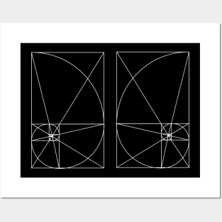 golden ratio Posters and Art